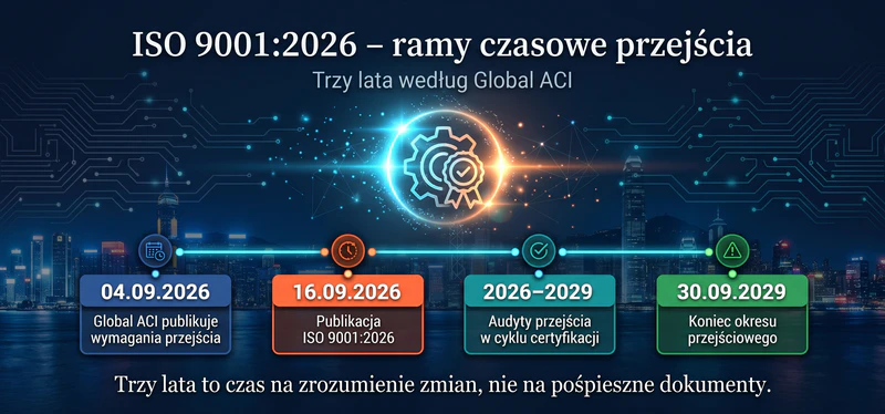 Ramy czasowe przejścia na nową normę